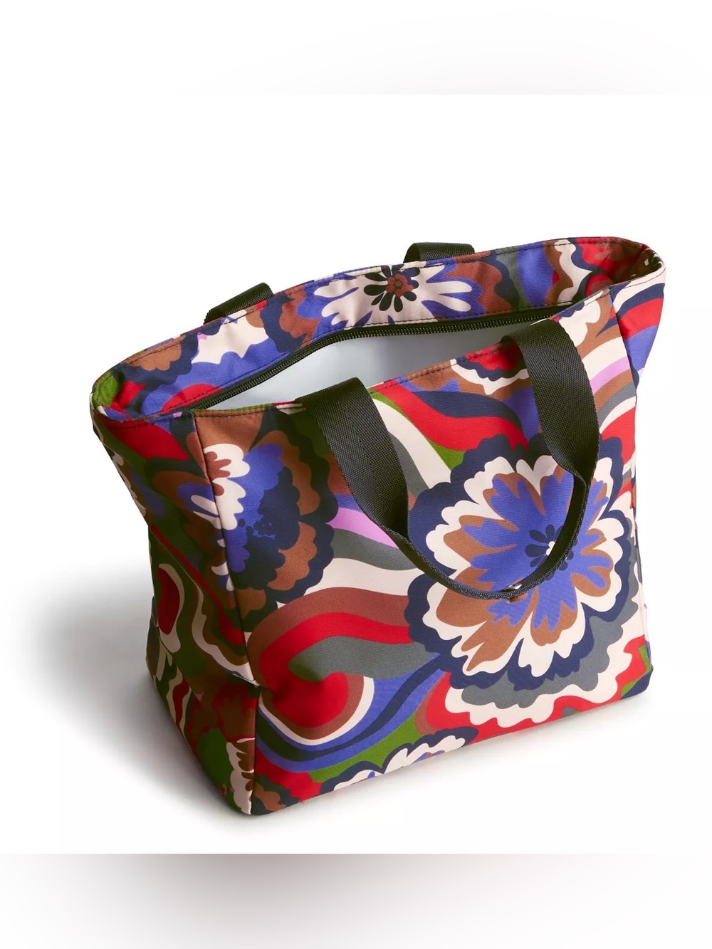 NWT Vera Bradley  Extra Large Nylon Lunch Tote Bag- Bossanova Bold - Picture 2 of 3